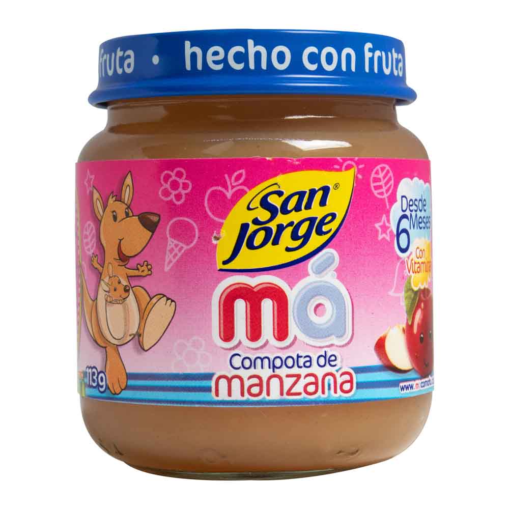 Compota Manzana San Jorge 113g