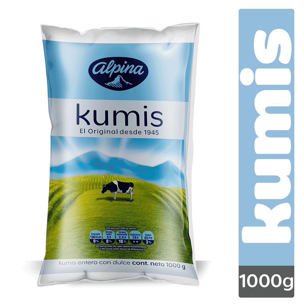 Kumis Original Alpina Bolsa 1.000g    