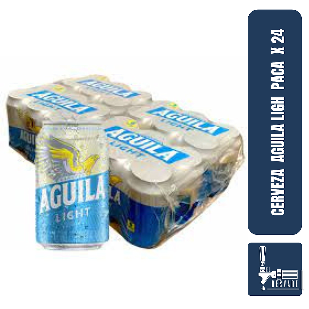 PACA Cerveza  Aguila Light Lata 330cm