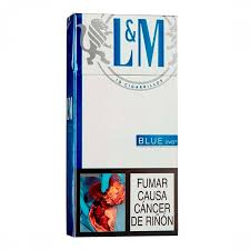 Medio de L&amp;M Azul x 10unidades                 