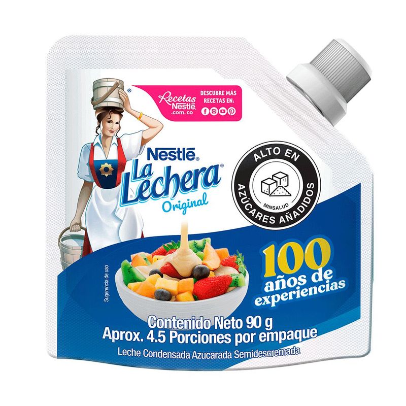 Leche Condensada La Lechera 90g