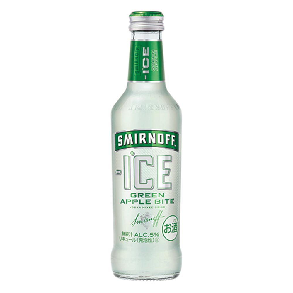 Vodka Smirnoff ICE Green Apple Botella  275ml