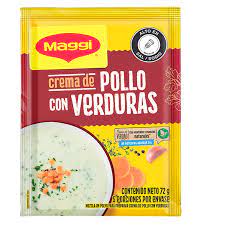 Crema de Pollo con Verduras Maggi 72g