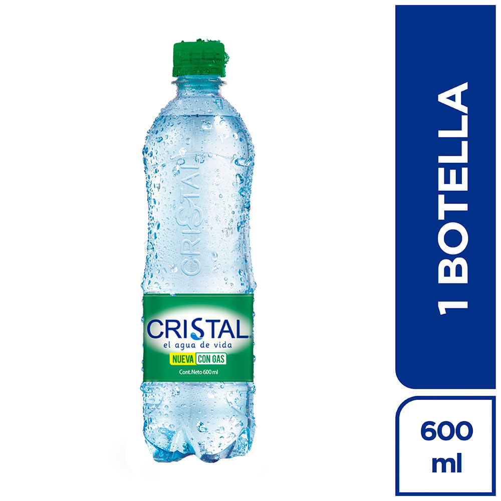 Agua con Gas Cristal 600ml