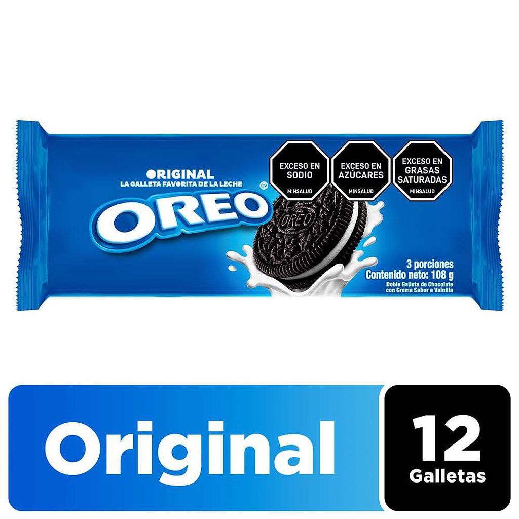 Galletas Oreo Tubo 108g