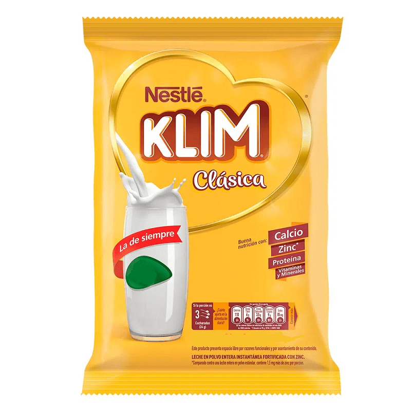 Leche en polvo Klim 120g