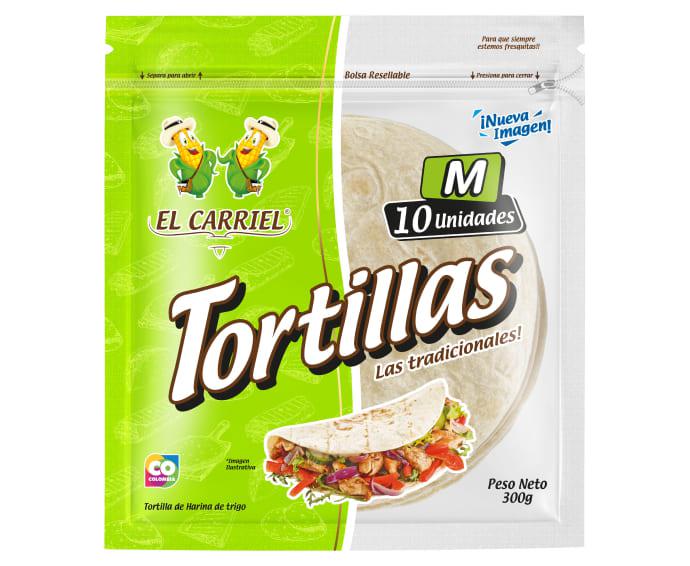Tortillas x10 Carriel 300g