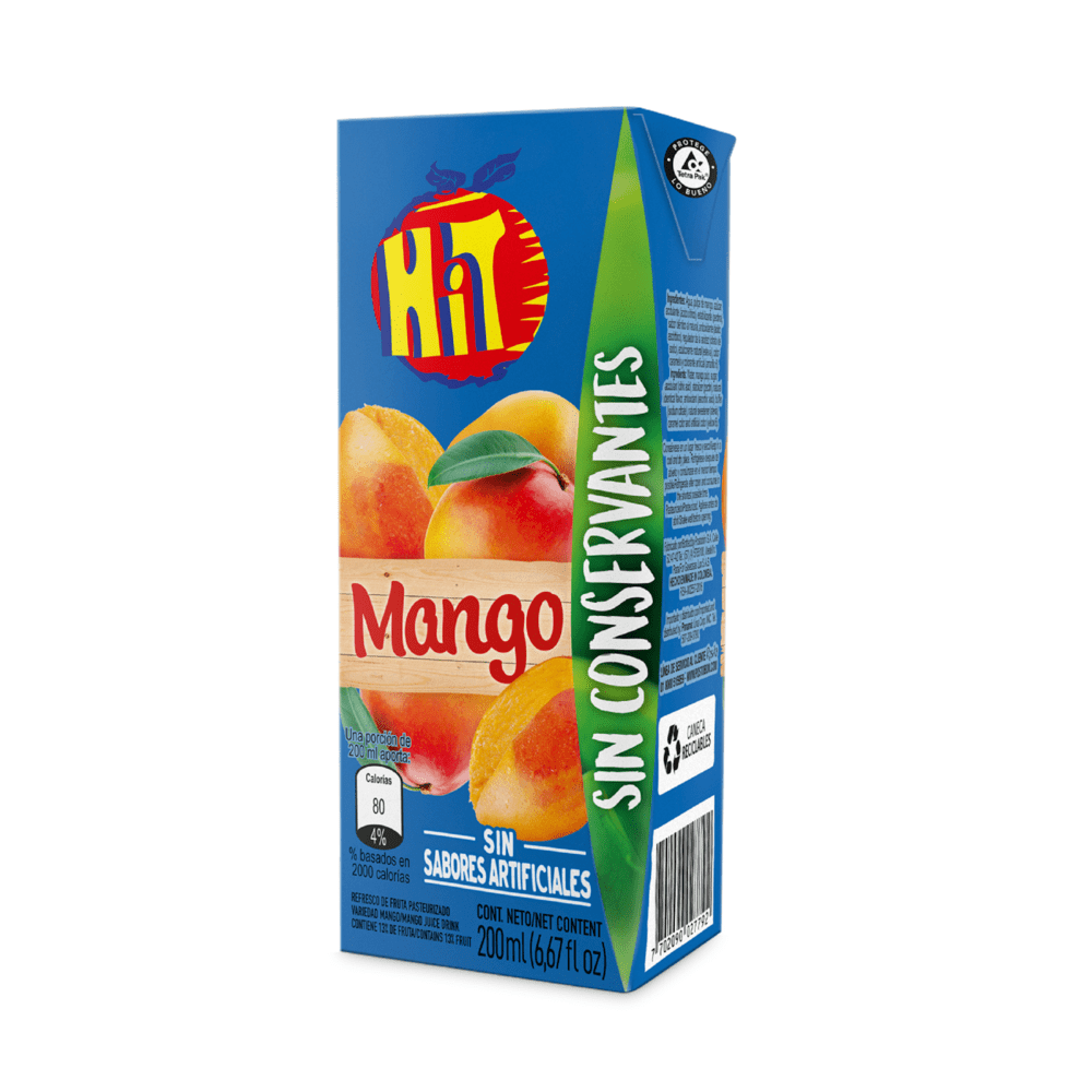 Jugo Hit Mango  Caja 200ml