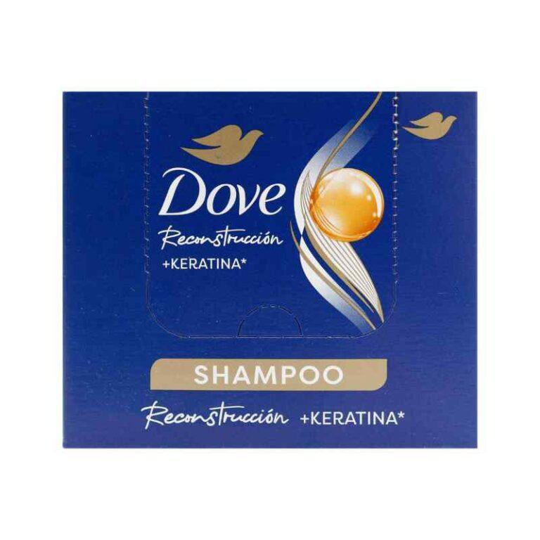 Shampoo Reconstrucción + Keratina Dove 18ml