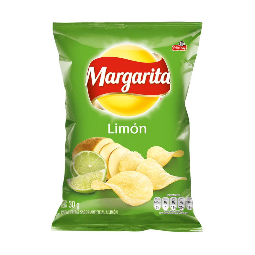 Papas Limón Margarita 36g