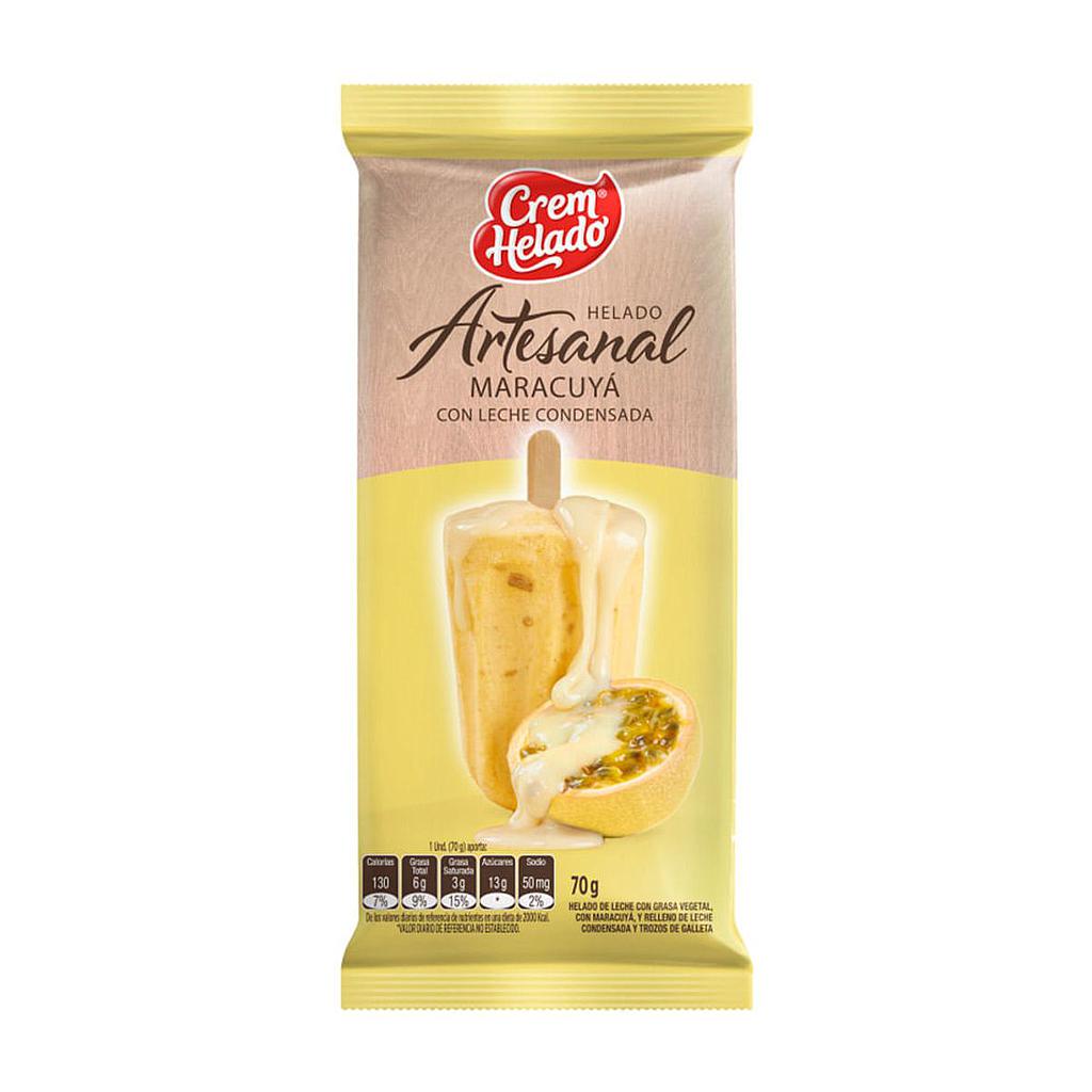 Artesanal Maracuyá Crem Helado 70g