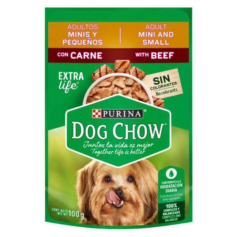 Dog Chow Carne Minis y Pequeños 100g