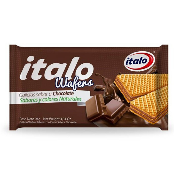 Galletas Wafers Italo Chocolate  117g