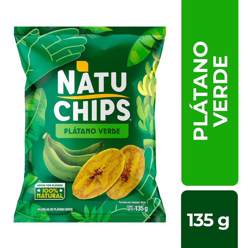 Natuchips Plátano Verde  Margarita 135g