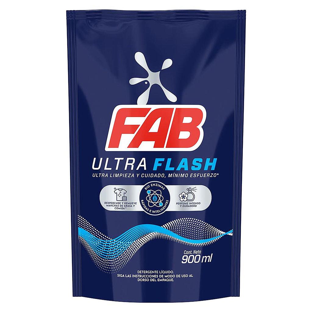 Jabón Líquido Ultra Flash Fab 900ml
