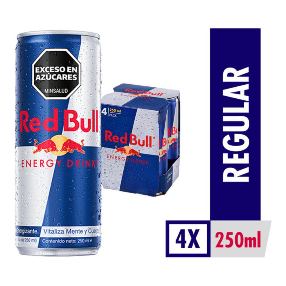 Energizante Red Bull x 4 unidades 250ml