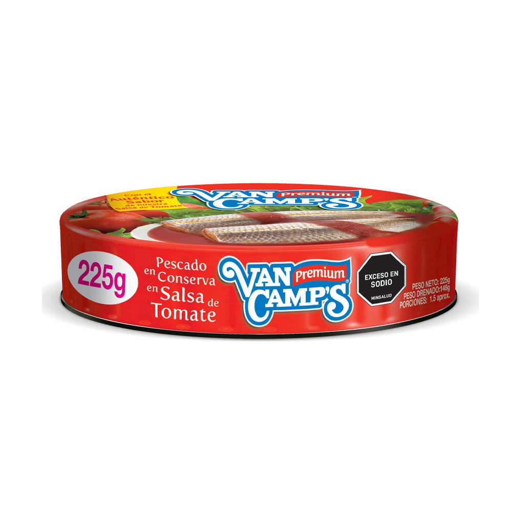 Sardinas en salsa de tomate Van Camp´s 225g