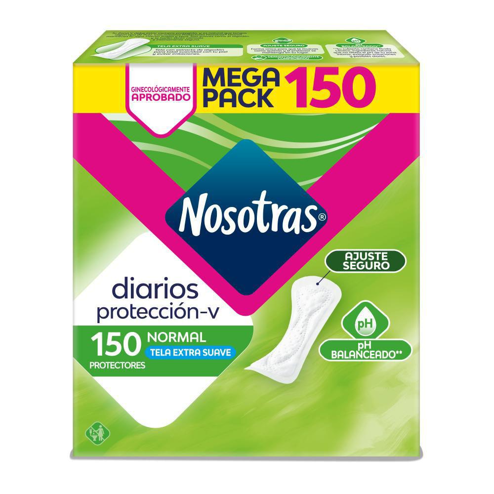 Protectores Diarios x 150 Normal Nosotras