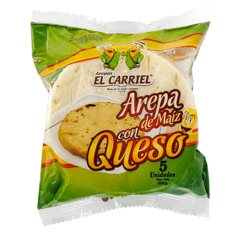 Arepa Sur Queso x5 unidades Carriel 400g