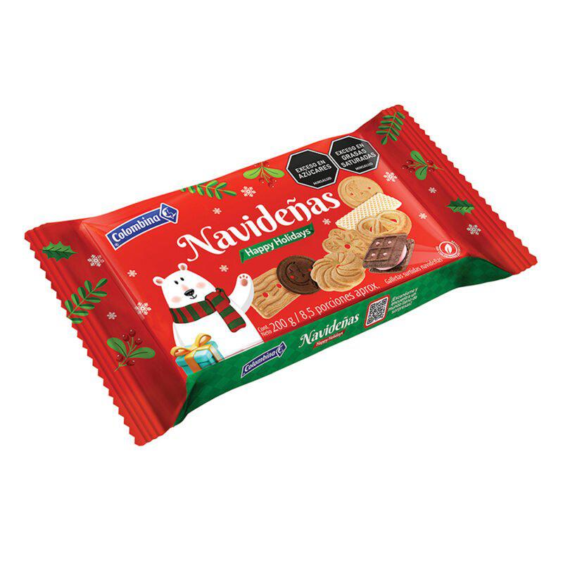 Galletas Navideña Colombina 200g
