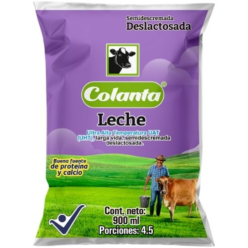 Leche Deslactosada Colanta 1 LITRO