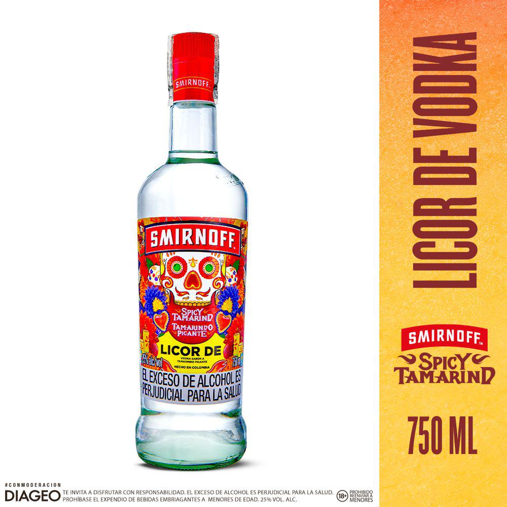 Vodka Smirnoff Tamarindo  750ml