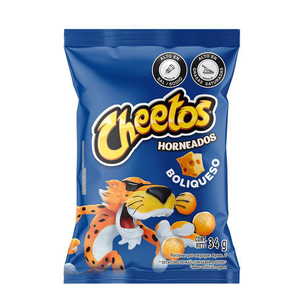Cheetos Horneados Boliquesos Margarita  34g