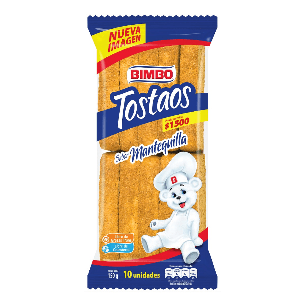Tostadas Mantequilla Bimbo 150g