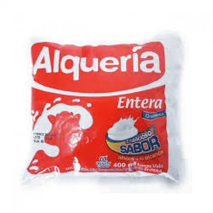 Leche Entera Pequeña Alquería 400ml