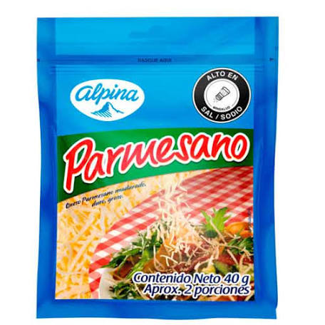 Queso Parmesano  Alpina 40g  
