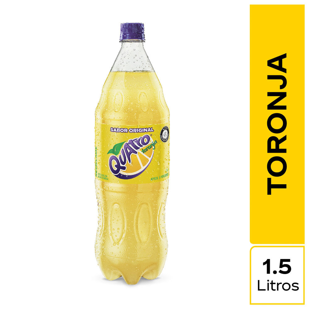Gaseosa Quatro 1.5 Litros 