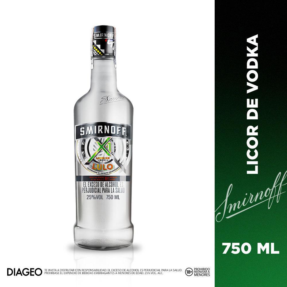 Vodka Smirnoff Lulo 750ml    