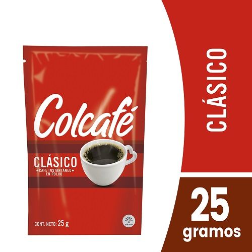 Café Instantáneo Clásico Colcafe 25g