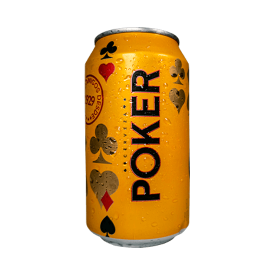 Cerveza Poker Lata UNIDAD 330cm