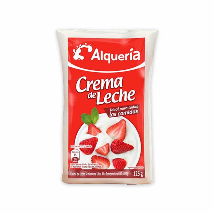 Crema de leche Alquería 125g