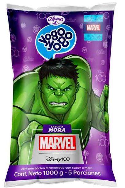 Yogo Yogo Mora Bolsa Alpina 1.000g LITRO