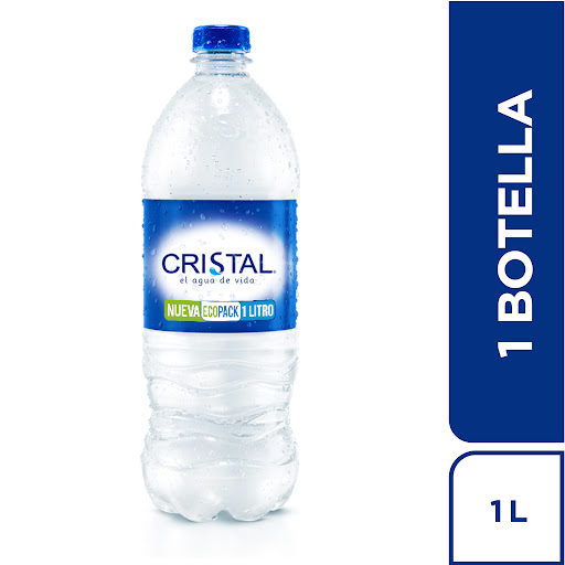 Agua Cristal  Litro