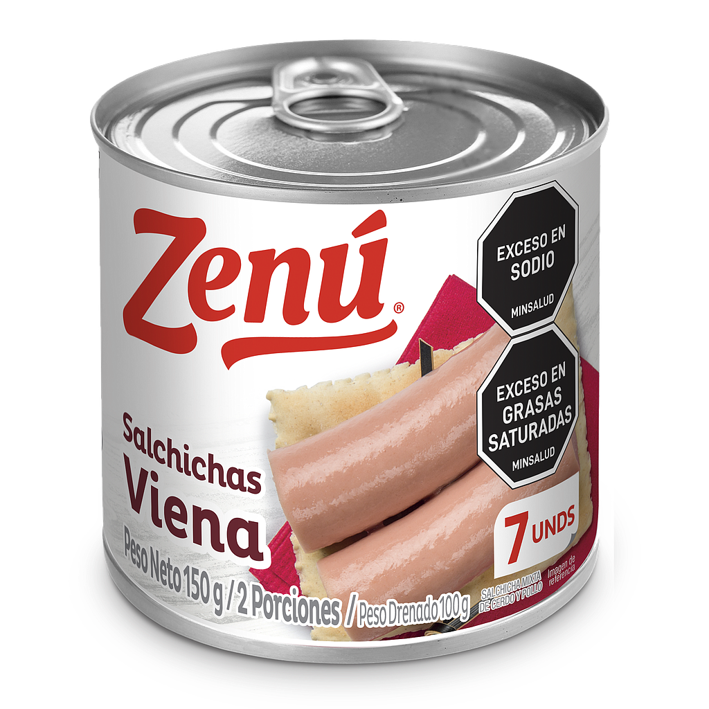 Salchichas Viena Zenú 150g
