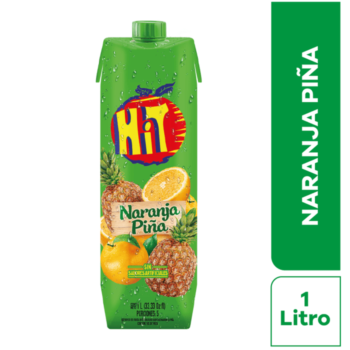 Jugo Hit Naranja Piña  1 Litro
