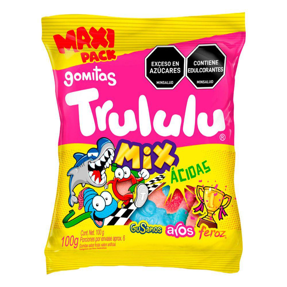 Gomitas Mix Acidas  Trululu 100g