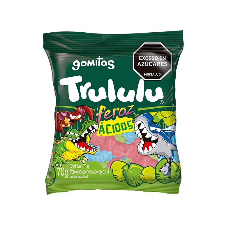 Gomitas Feroz Acidos Trululu 100g