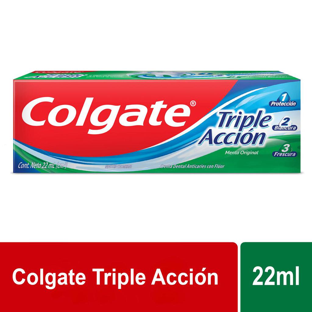 Crema Colgate Triple Acción 22ml
