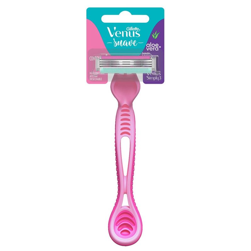 Maquina de Afeitar 3 Hojas Venus Gillette