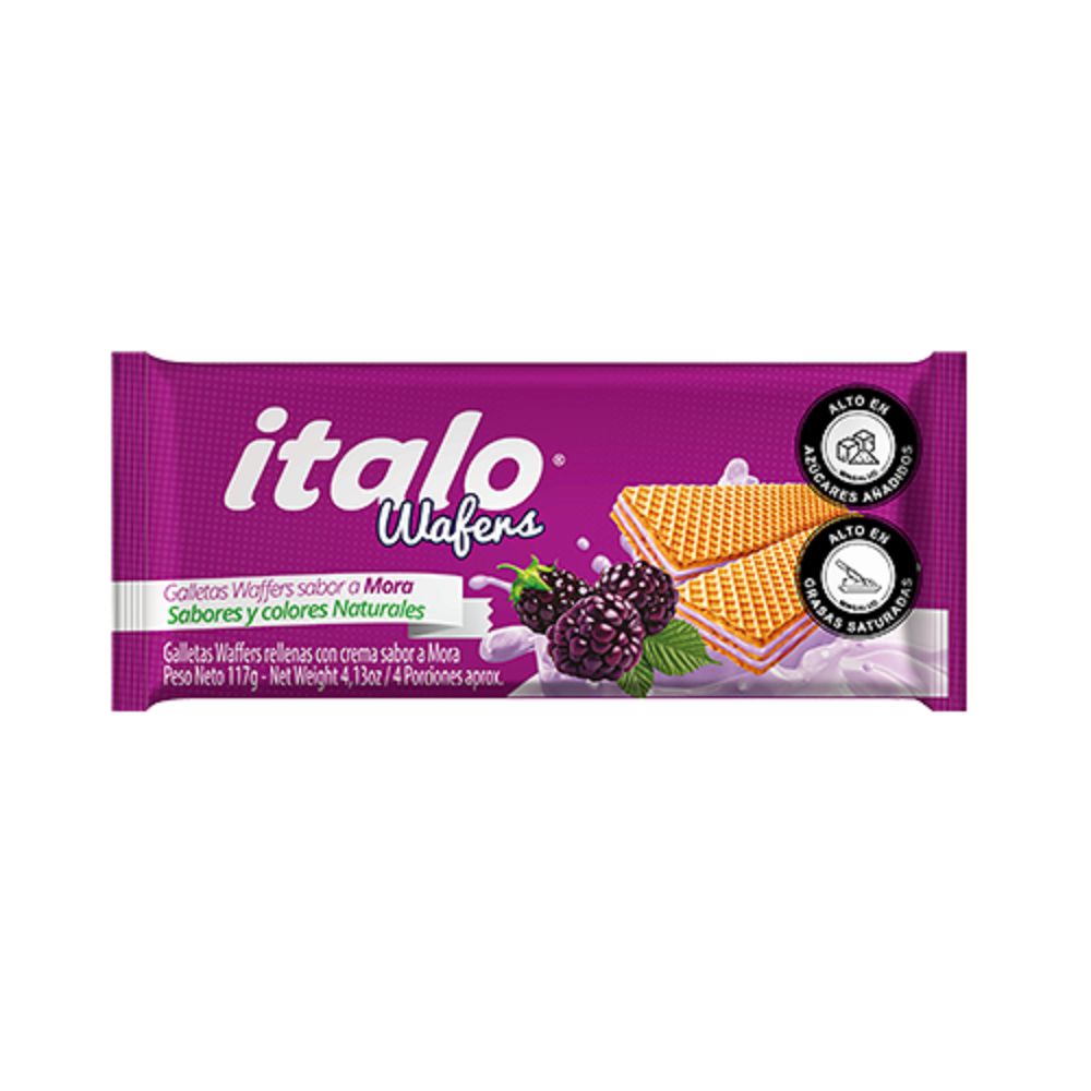 Galletas Wafers Italo Mora 117g