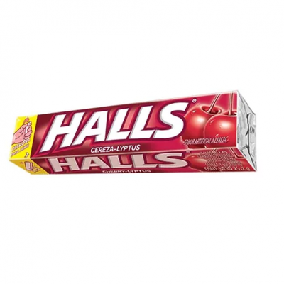 Halls Rojo En Barra