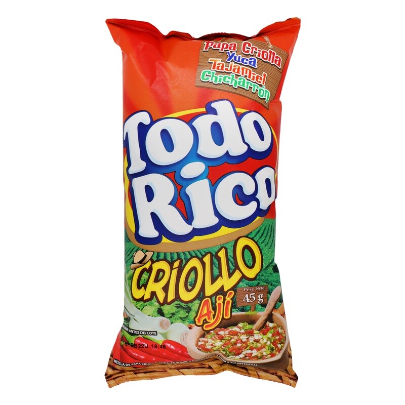 Todo Rico Criollo Ají Súper Ricas 45g