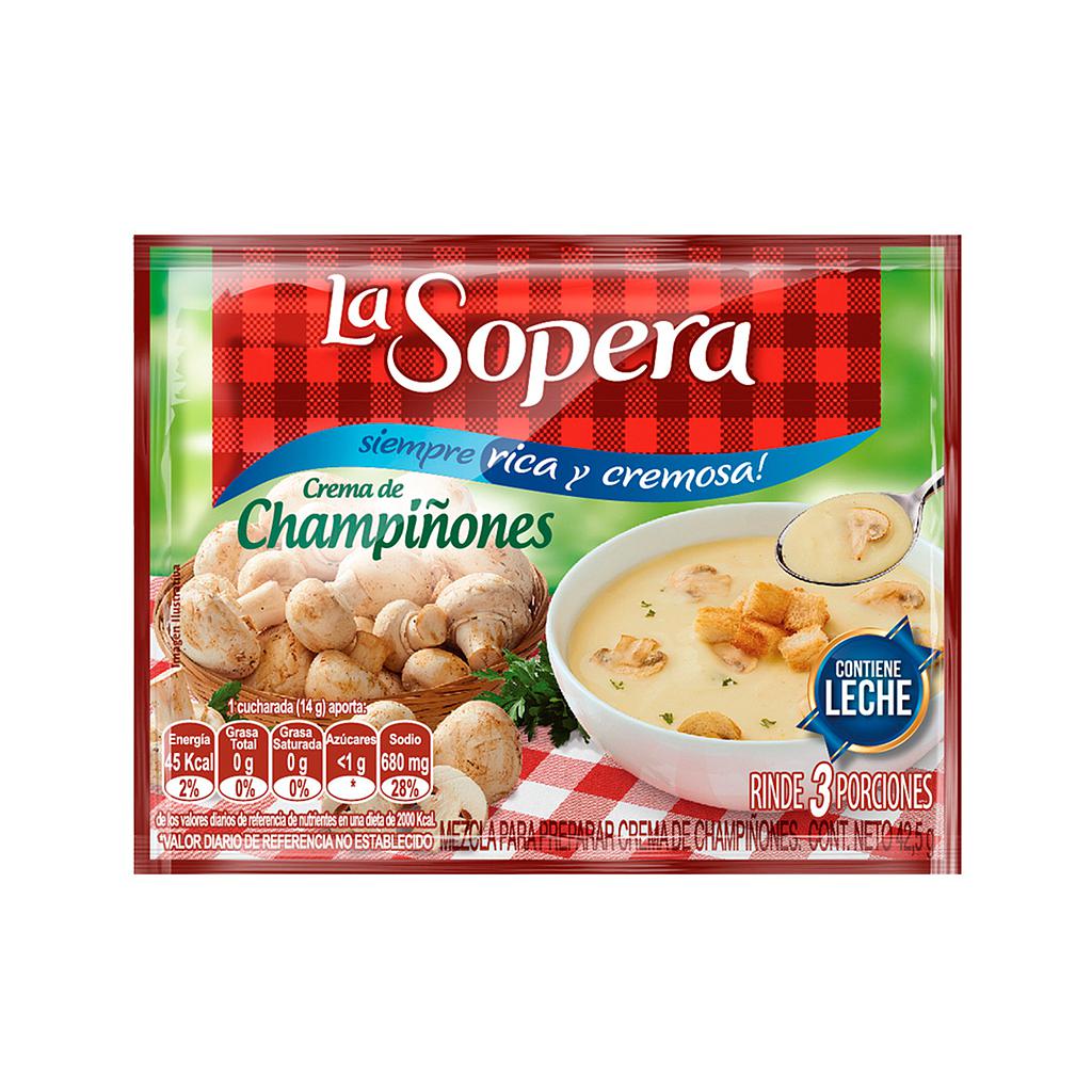 Crema de Champiñones La Sopera 42g