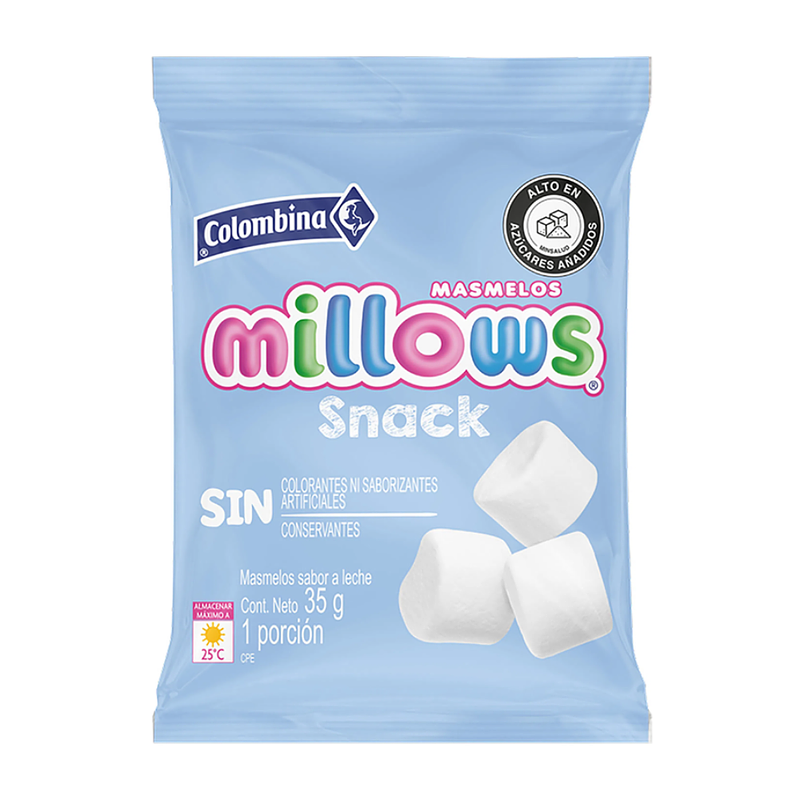 Masmelos Millows  Colombina 35g