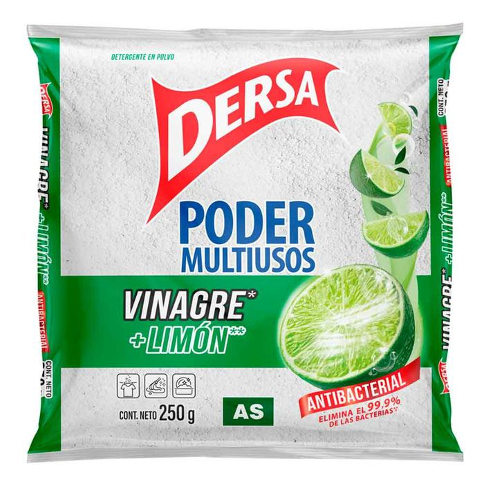 Jabón en Polvo Vinagre + Limón Dersa 250g