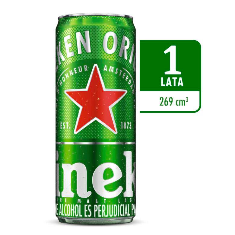 Cerveza Heineken Lata UNIDAD 310ml